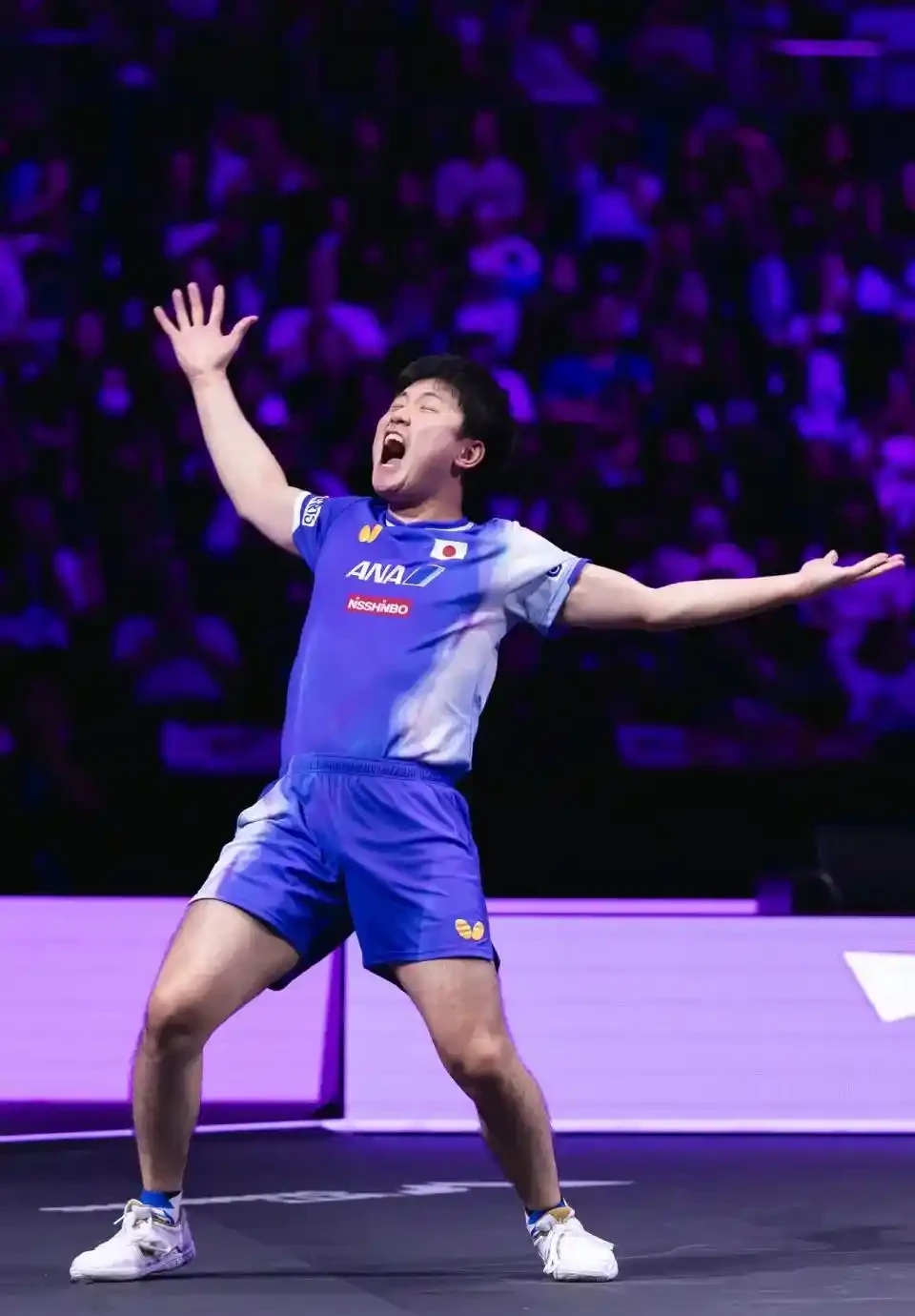 日本队完胜韩国队,张本智和状态火热 日本队完胜韩国队,张本智和状态火热